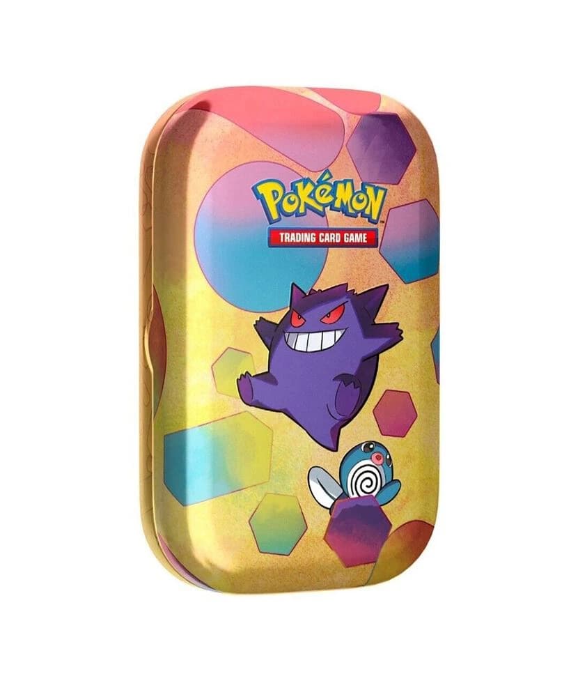 Pokemon TCG 151 Mini Tin - Gengar & Poliwag - Resim 1