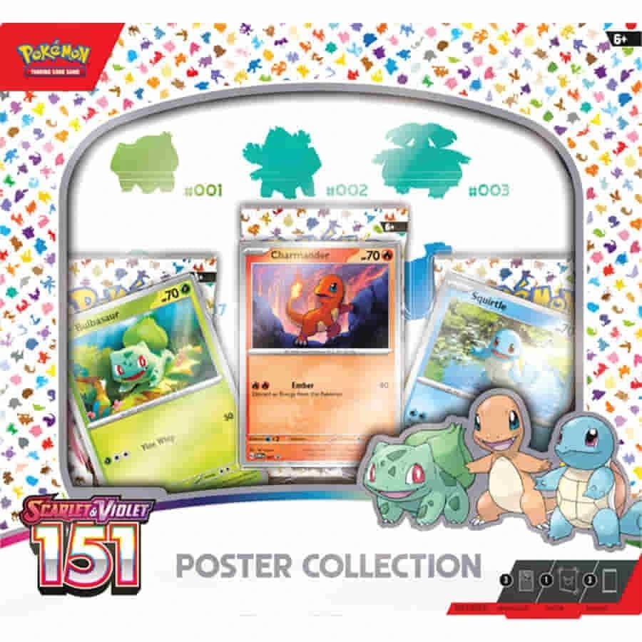 Pokemon TCG 151 Poster Collection - Resim 1