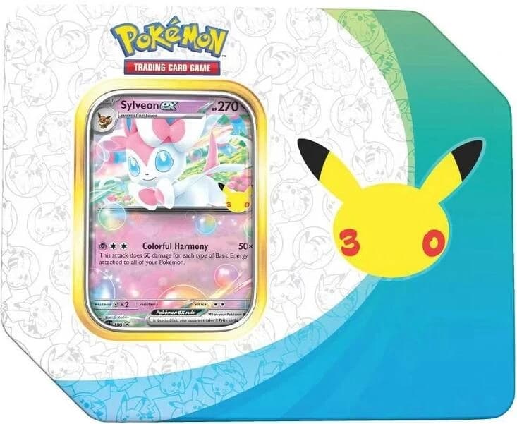 30th Celebration ex Tin - Sylveon ex - Resim 1