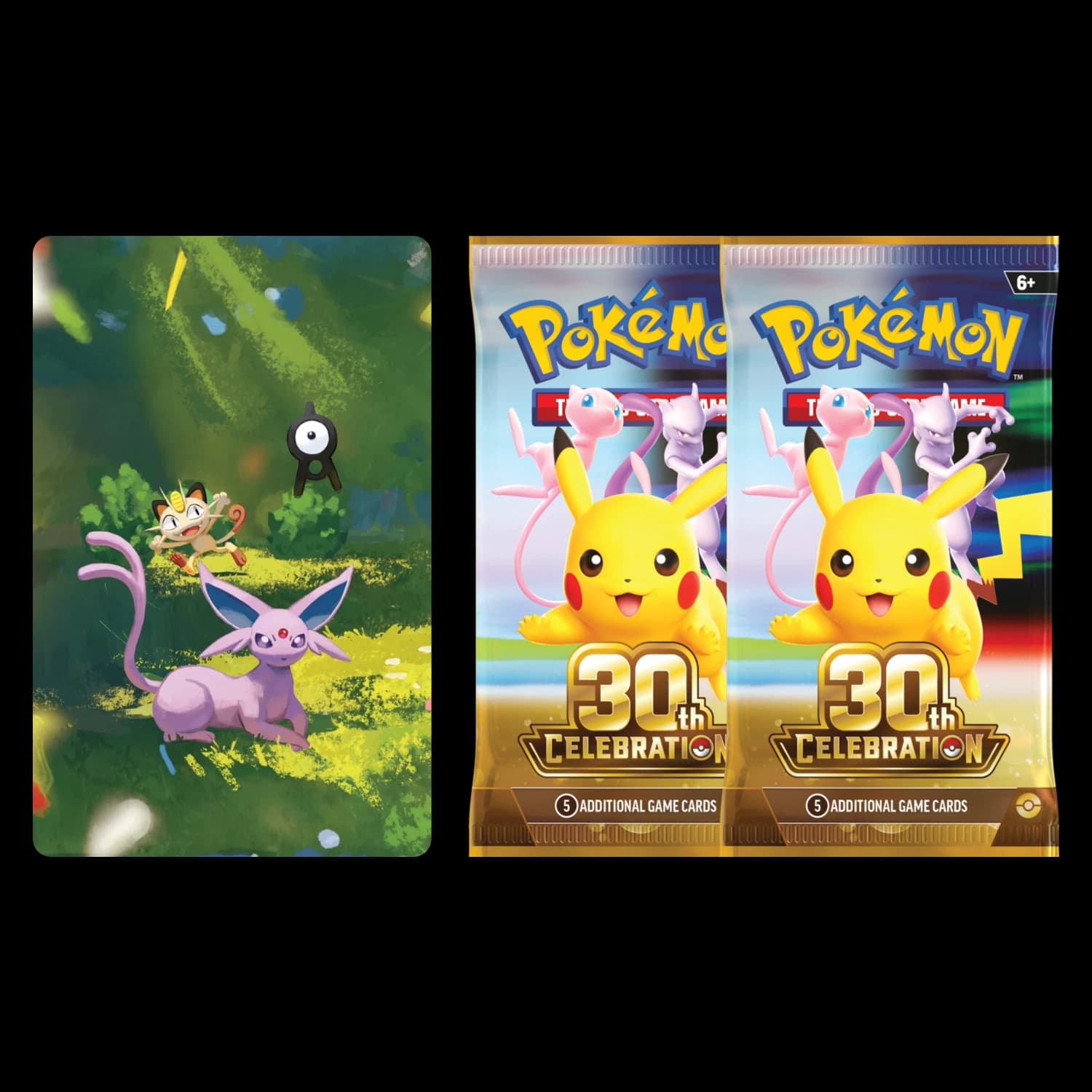 30th Celebration Mini Tin - Espeon - Resim 2