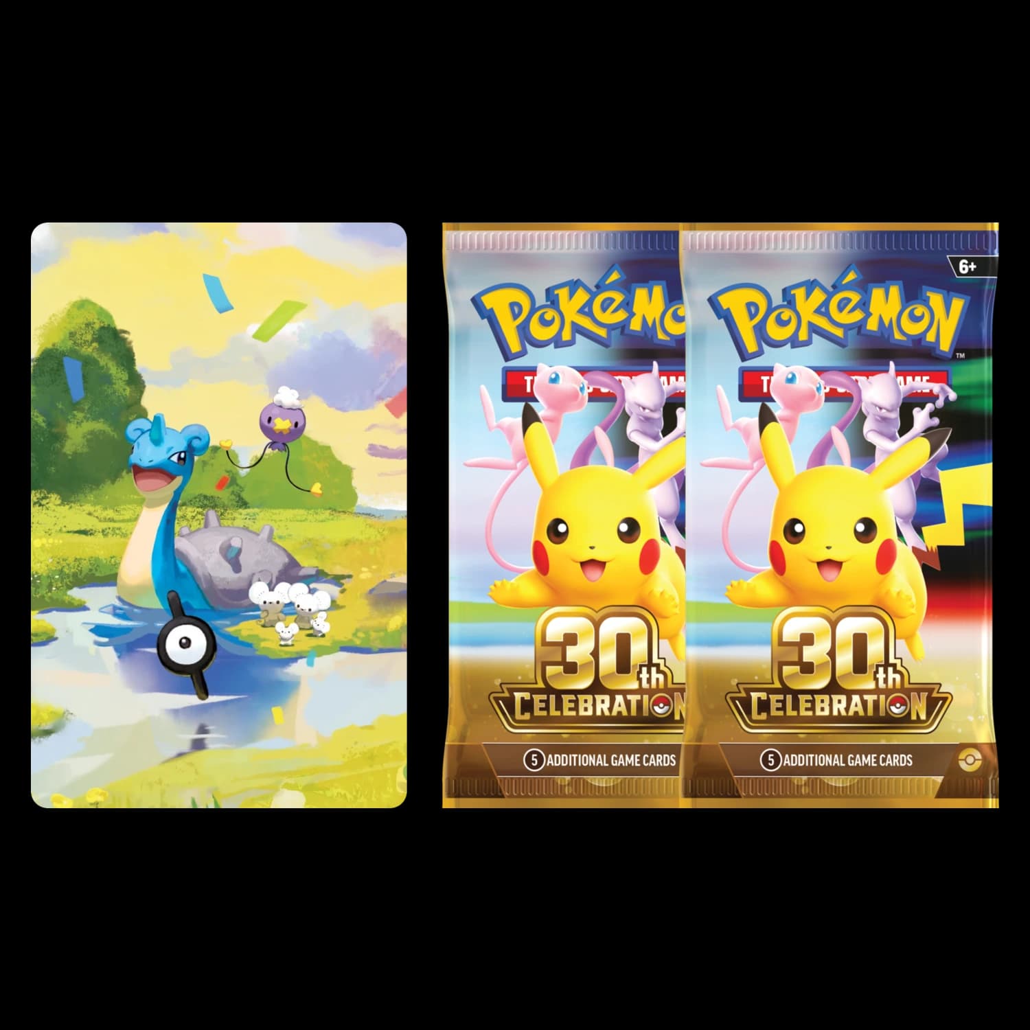 30th Celebration Mini Tin - Lapras - Resim 2
