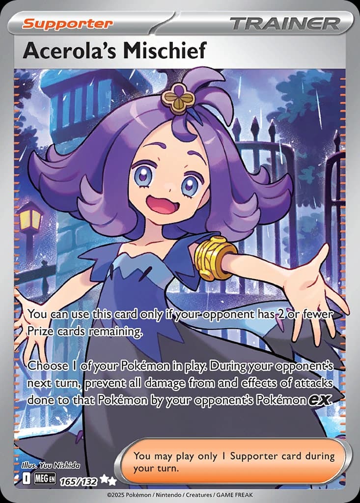 Acerola's Mischief - Mega Evolution 165/132