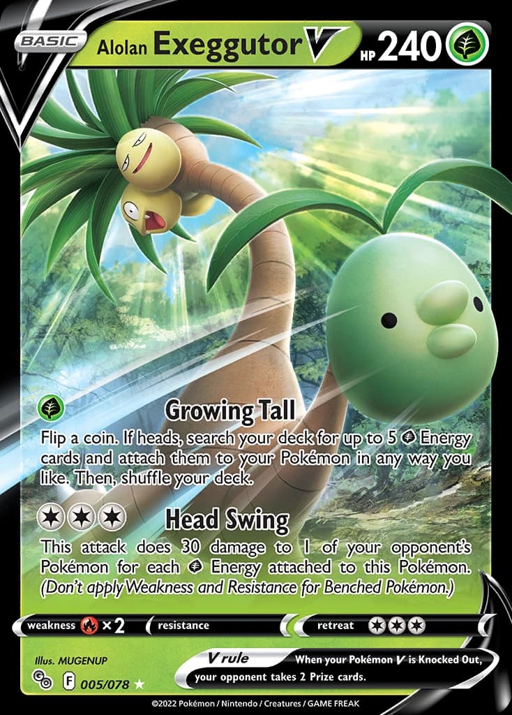 Alolan Exeggutor V  005/078