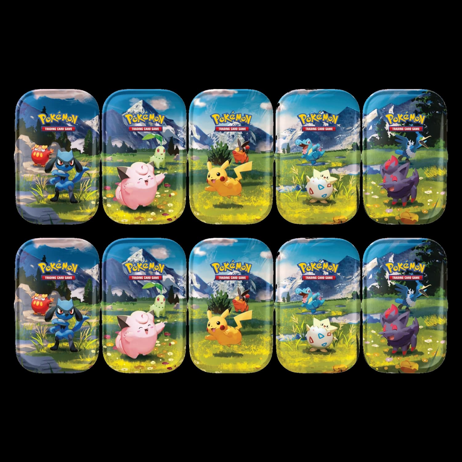 Pokemon TCG Mega Evolution Ascended Heroes Mini Tin Display (10'lu Kutu) - Resim 2