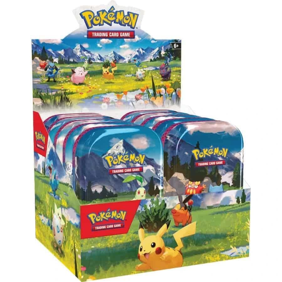 Pokemon TCG Mega Evolution Ascended Heroes Mini Tin Display (10'lu Kutu) - Resim 1