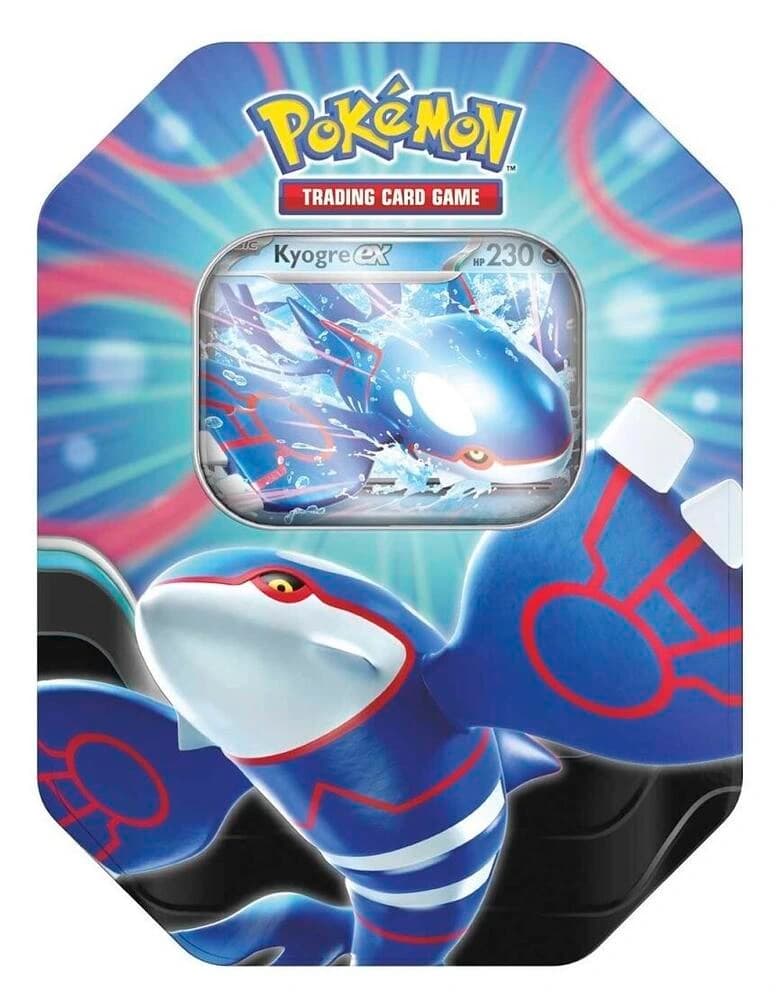 Pokemon TCG Azure Legends Tin - Kyogre ex - Resim 1