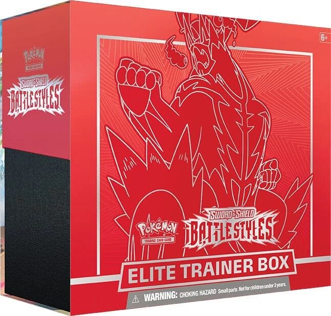 Pokemon TCG Battle Styles Elite Trainer Box - Single Strike Urshifu (Red)