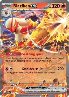 Blaziken ex - Journey Together 024/159