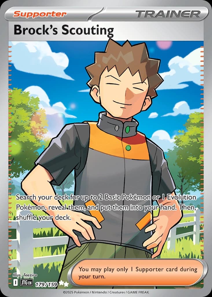 Brock's Scouting - Journey Together 179/159 - Resim 1