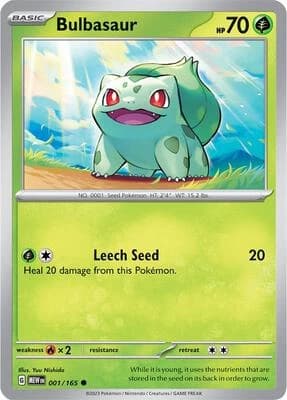 Bulbasaur - 151 001/165