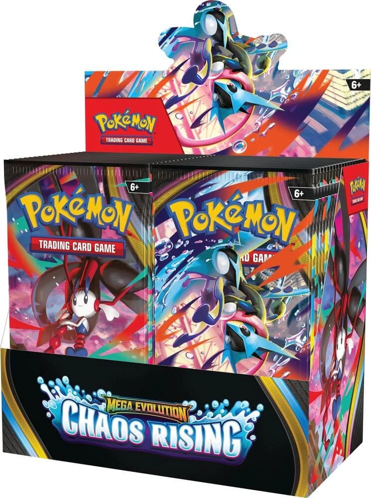 Pokemon TCG Mega Evolution Chaos Rising Booster Box (36 Paket