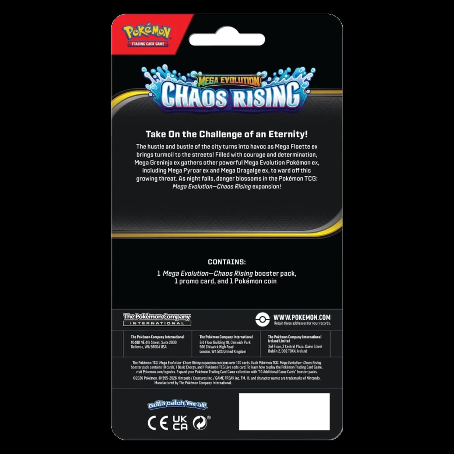 Pokemon TCG Chaos Rising Tek Paket Blister - Toxel - Resim 2