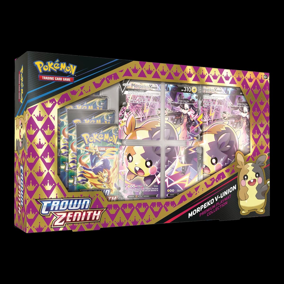 Pokemon TCG Crown Zenith Morpeko V-UNION Playmat Premium Collection