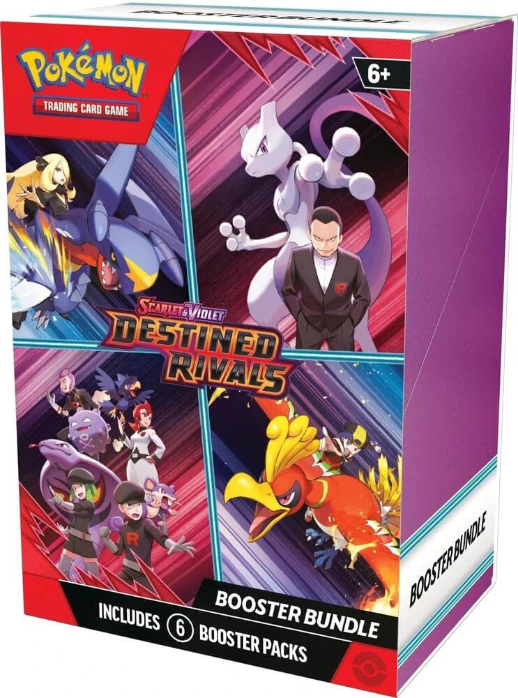 Pokemon TCG Scarlet & Violet Destined Rivals Booster Bundle - Resim 1