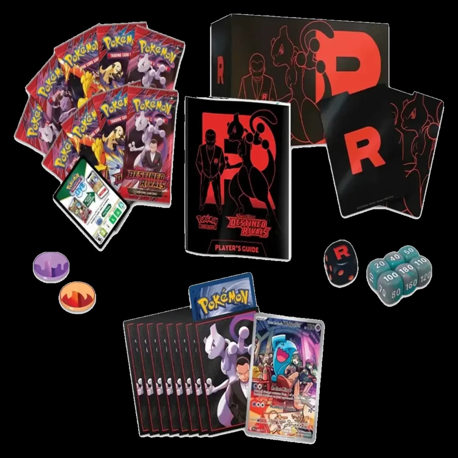 Pokemon TCG Scarlet & Violet Destined Rivals Elite Trainer Box - Resim 2