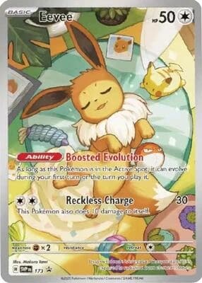 Eevee - Scarlet & Violet Promo Cards 173 - Resim 1
