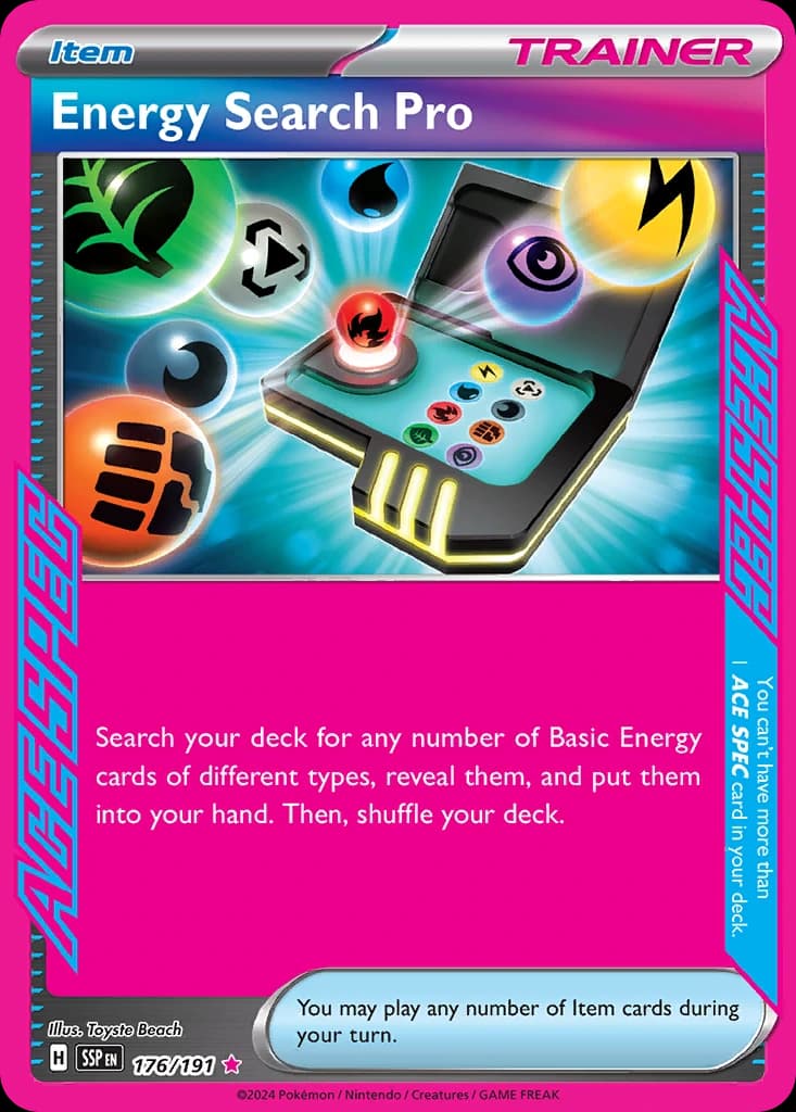 Energy Search Pro - Surging Sparks 176/191 - Resim 1