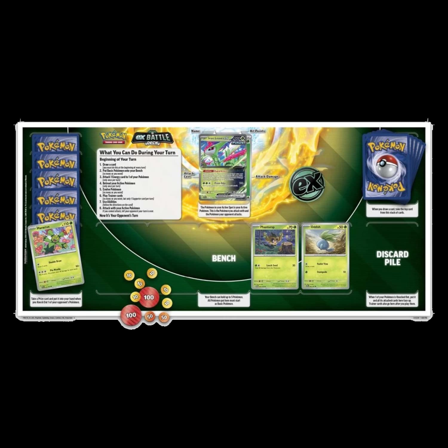 Pokemon TCG ex Battle Deck - Iron Leaves ex - Resim 4