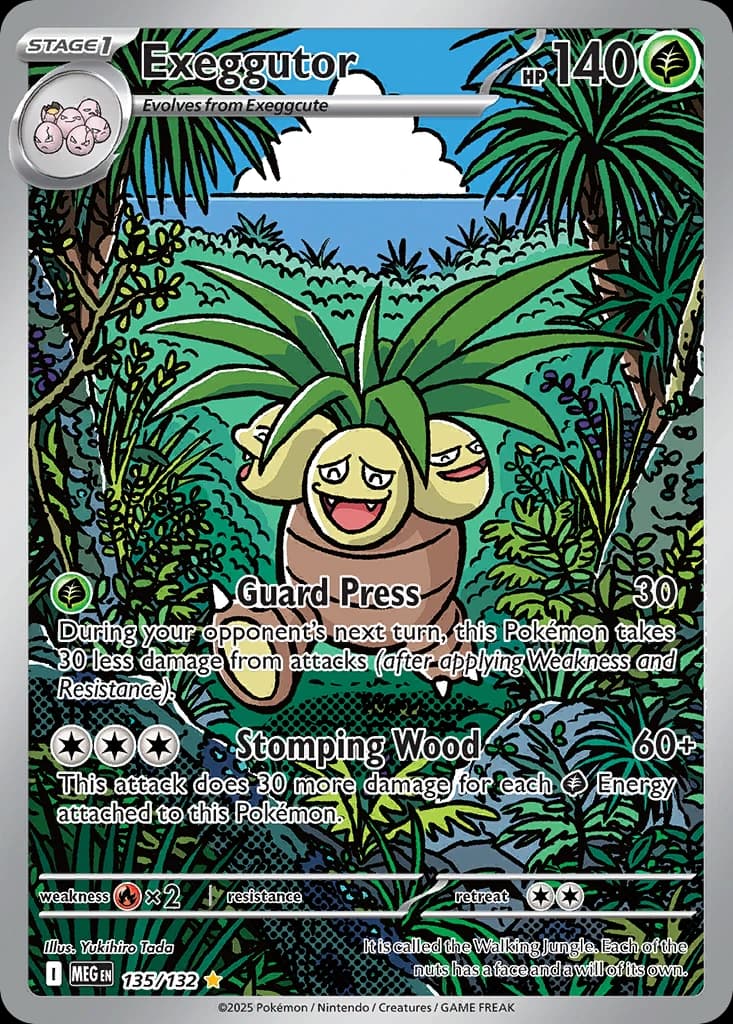 Exeggutor - 135/132 - ME01: Mega Evolution