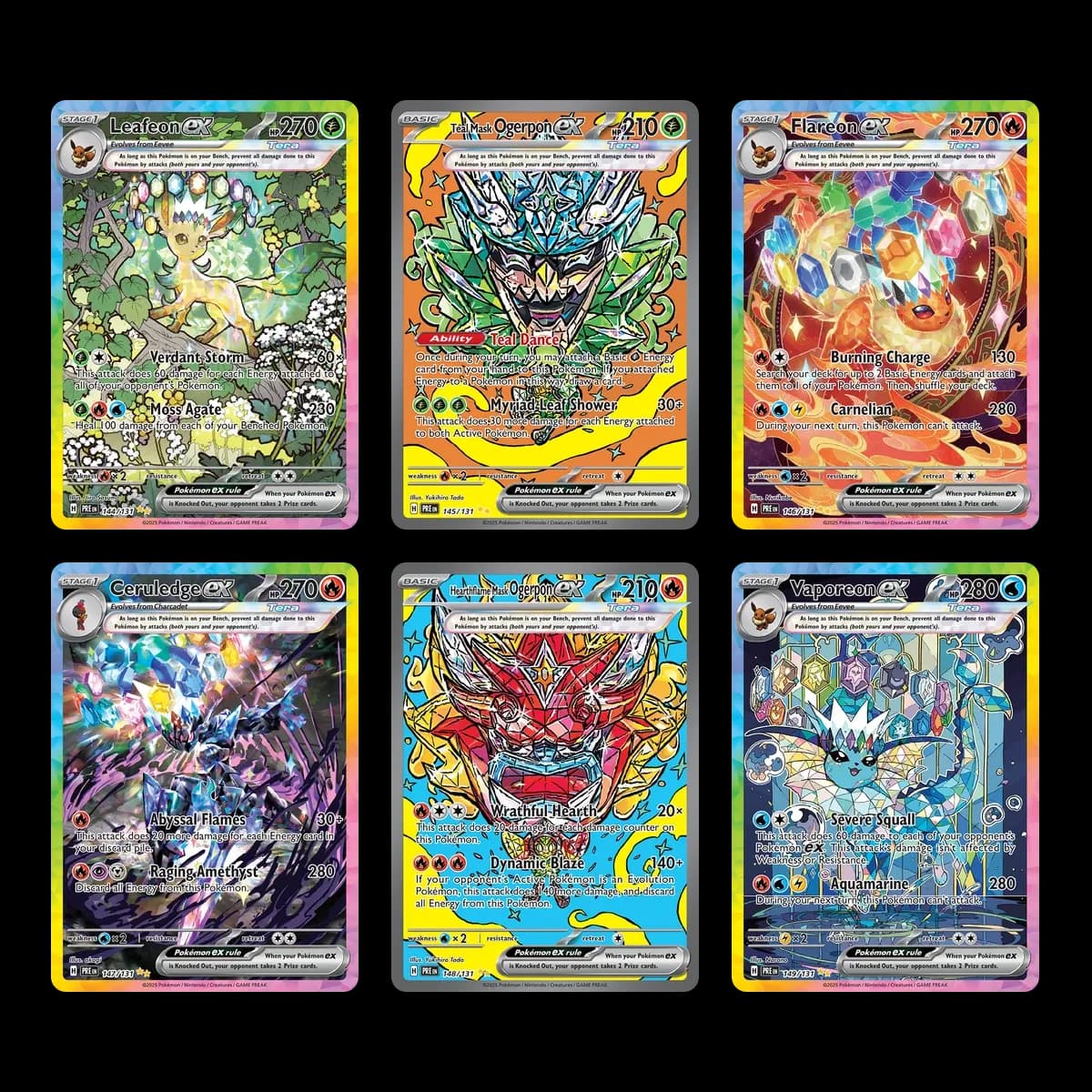 Pokemon TCG Prismatic Evolutions Flareon Mini Tin - Resim 3