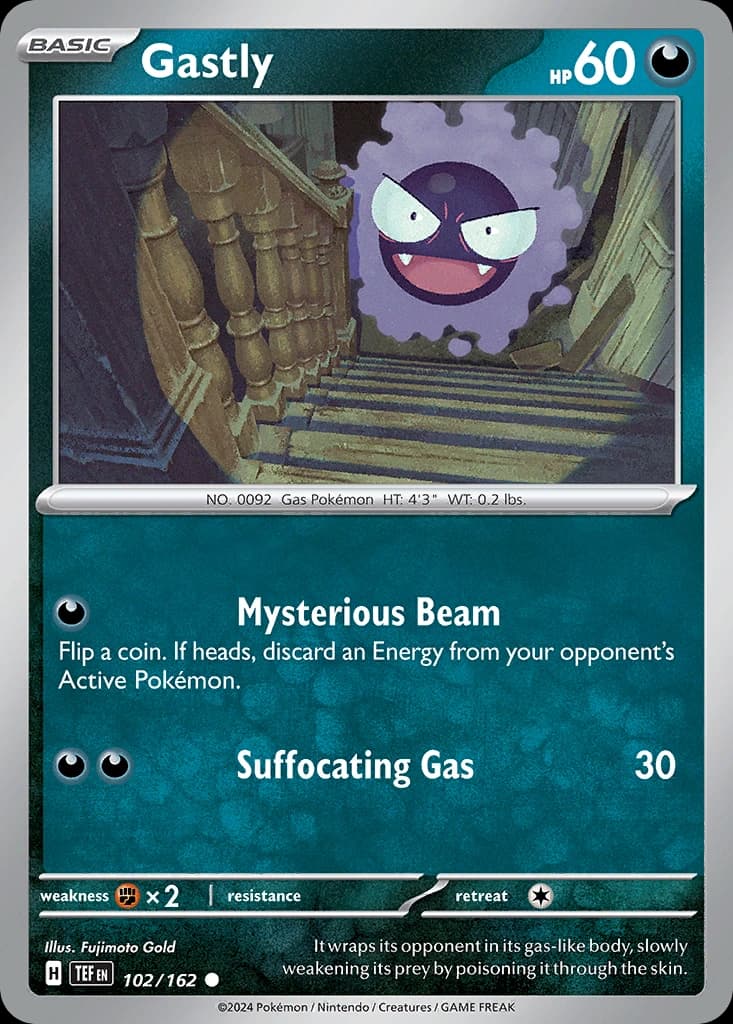 Gastly - Temporal Forces 102/162 - Resim 1