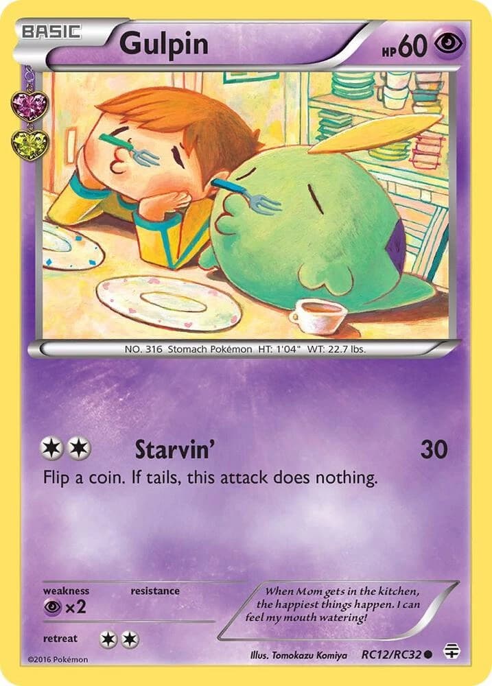 Gulpin - Generations Radiant Collection RC12/RC32