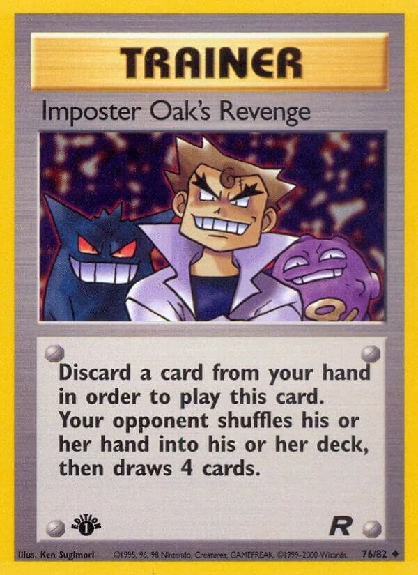 Imposter Oak's Revenge (1st Edition) - Team Rocket 76/82