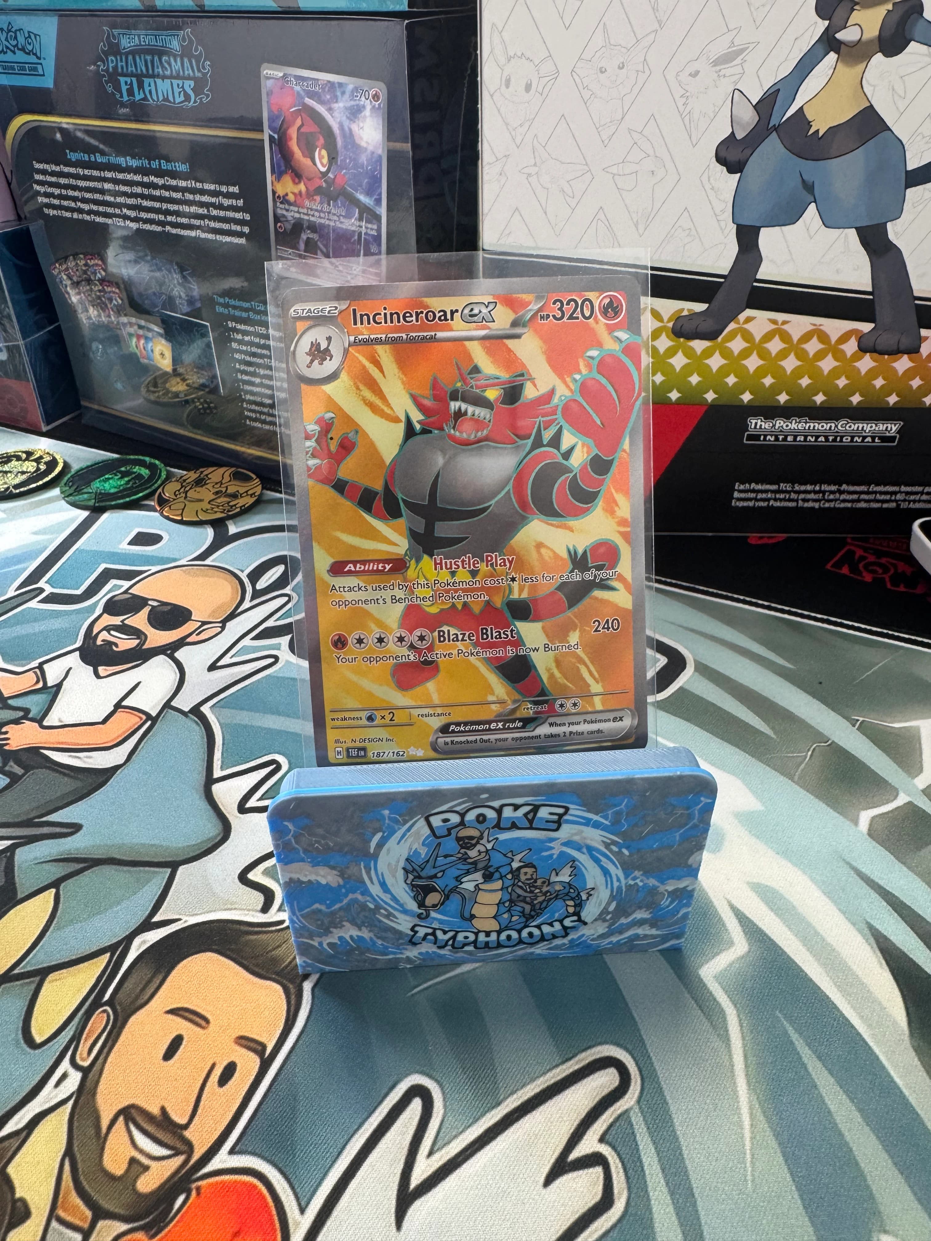 Incineroar ex - Temporal Forces 187/162 - Resim 1