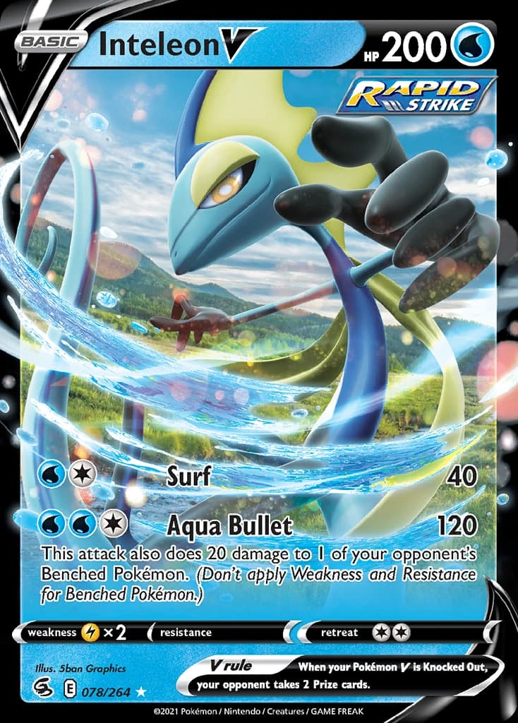 Inteleon V - Fusion Strike 078/264 - Resim 1