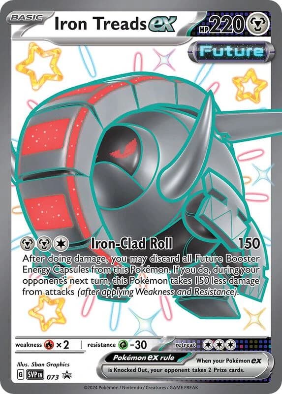 Iron Treads ex - Scarlet & Violet Black Star Promos 073