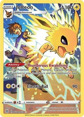 Jolteon - Brilliant Stars Trainer Gallery TG04/TG30