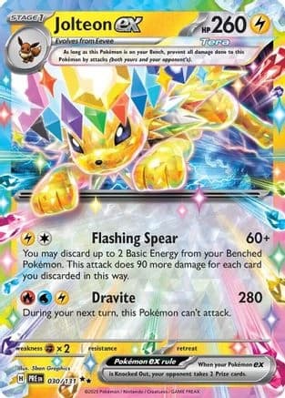 Jolteon ex - Prismatic Evolutions 030/131 - Küçük resim 2