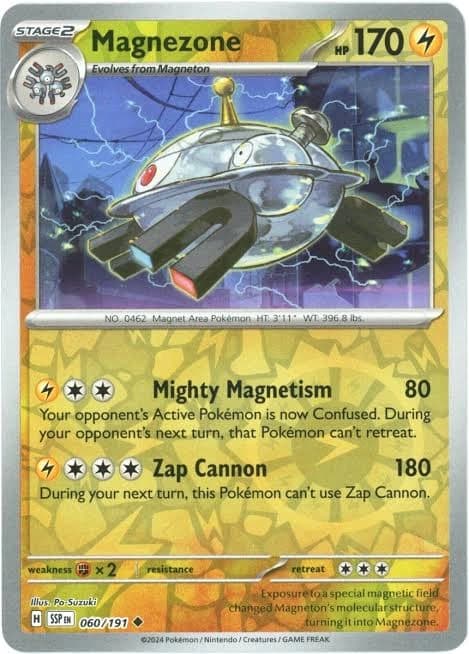 Magnezone [Reverse Holo] 060/191 - Resim 1