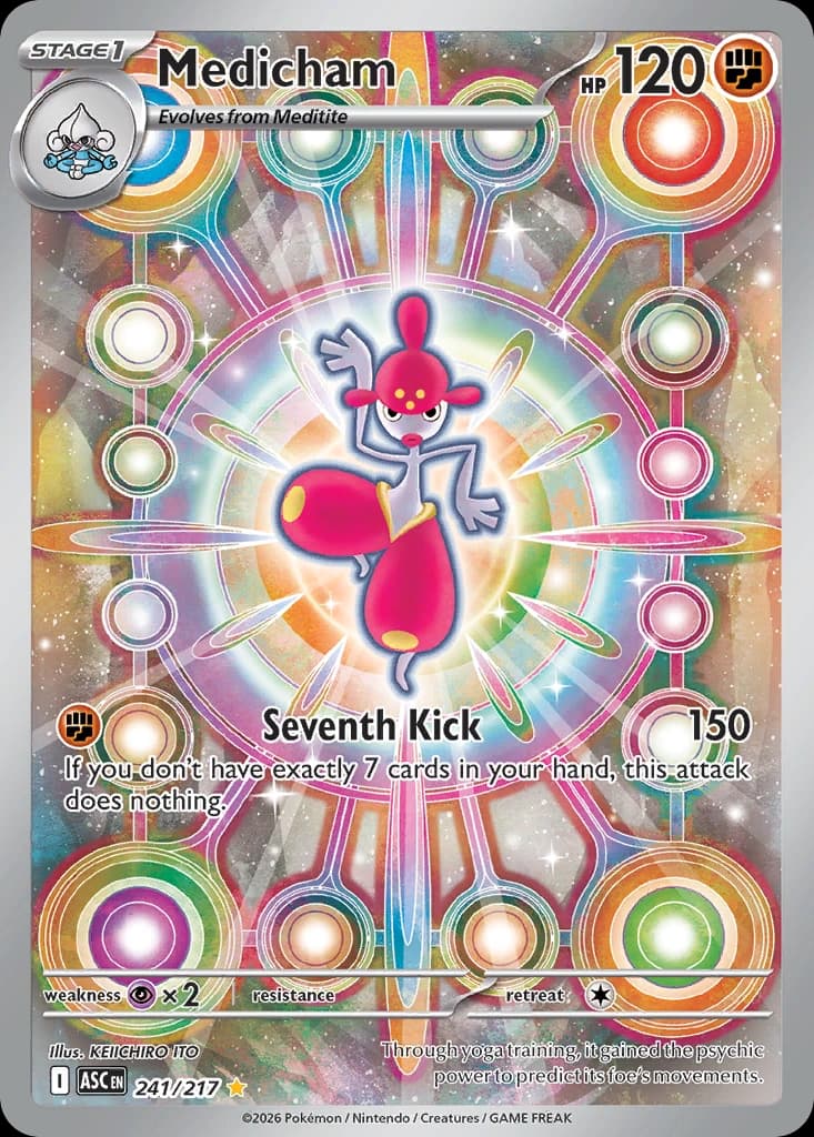 Medicham - Ascended Heroes 241/217 - Resim 1