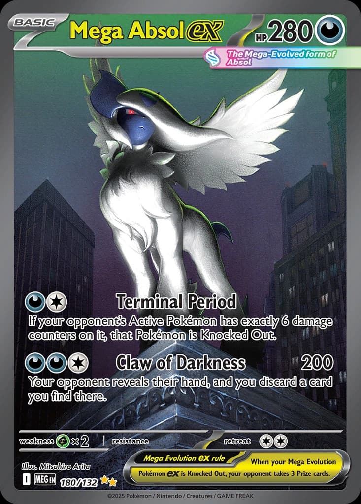 Mega Absol ex - Mega Evolution 180/132