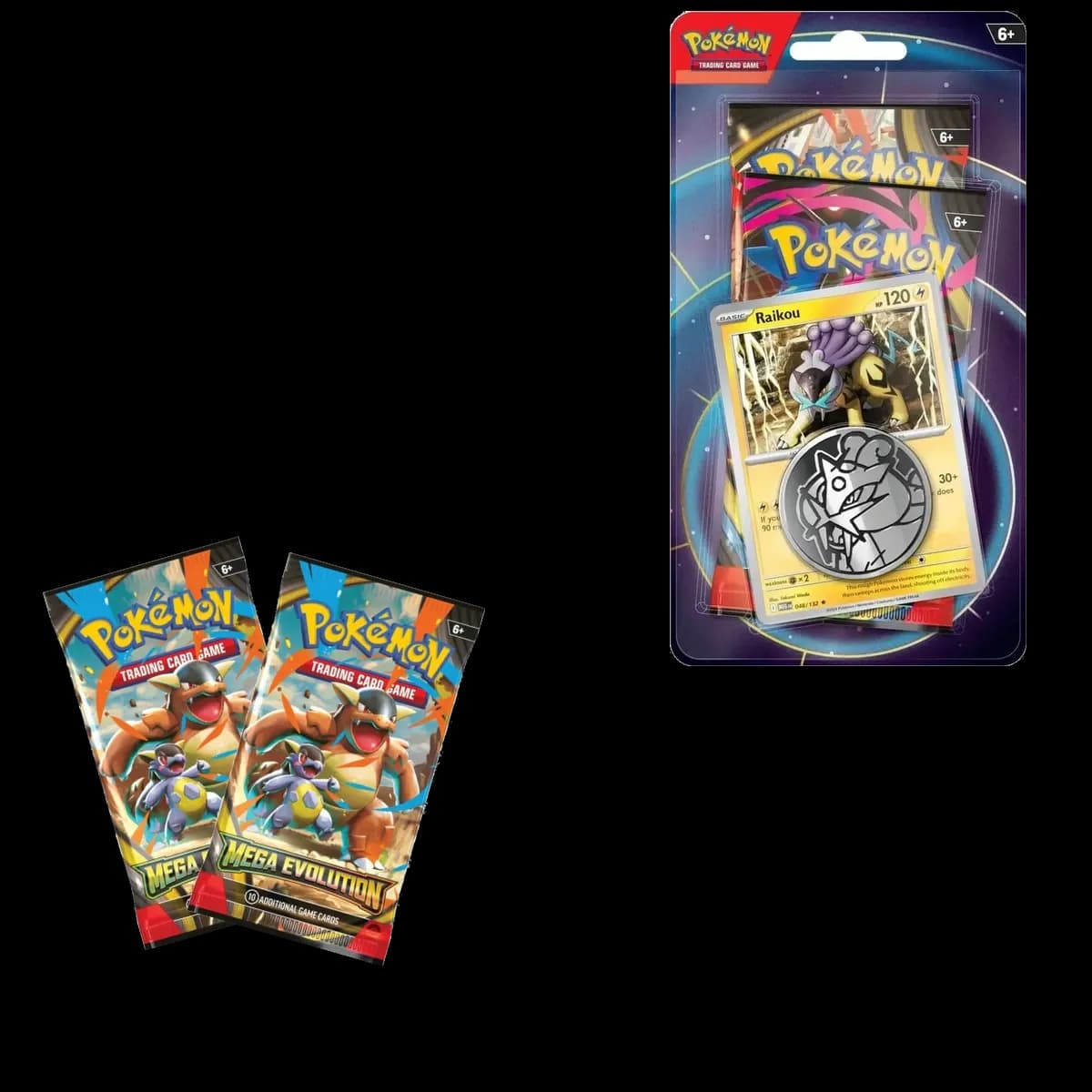 Mega Evolution 2'li Blister Paket - Raikou - Resim 2