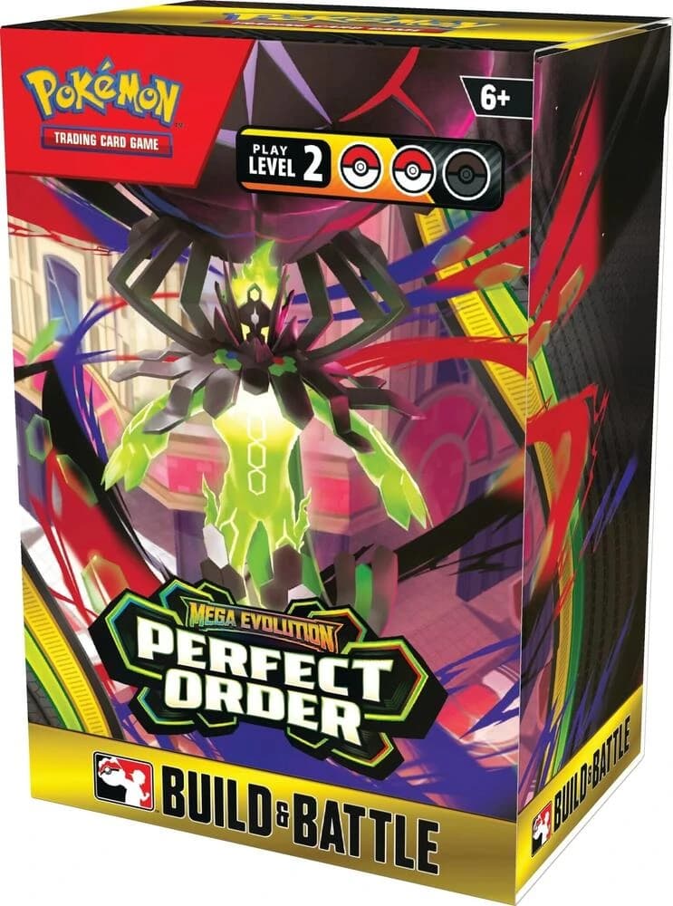 Pokemon TCG Mega Evolution Perfect Order Build & Battle Box - Resim 1