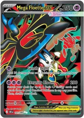 Mega Floette ex - Chaos Rising 101/086