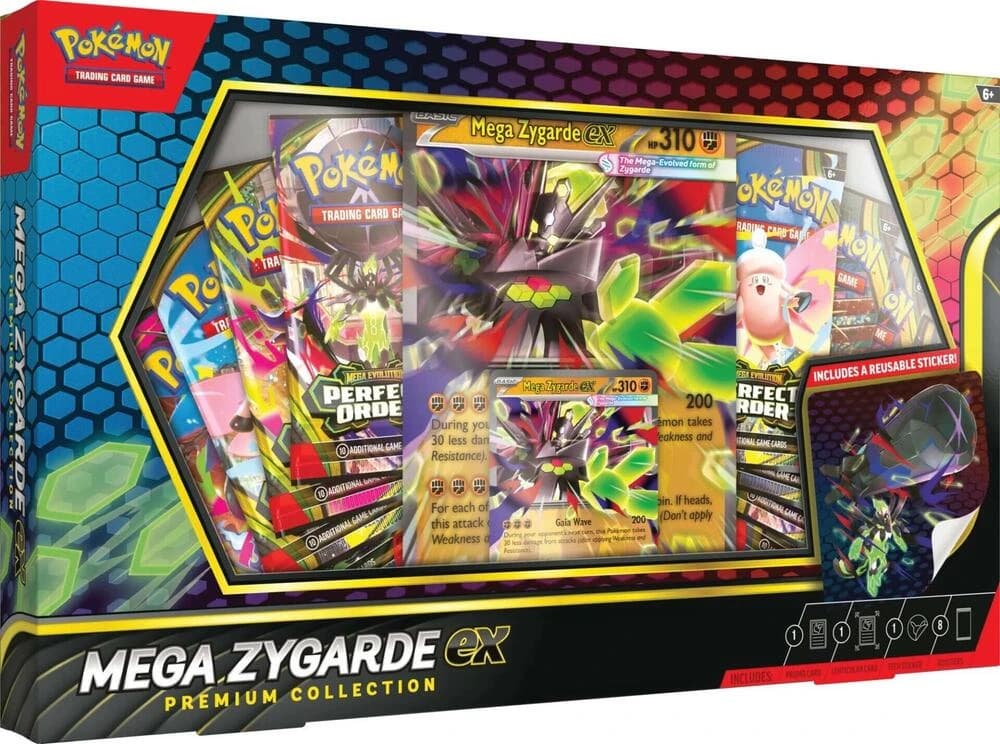 Pokemon TCG Mega Zygarde ex Premium Collection - Resim 1