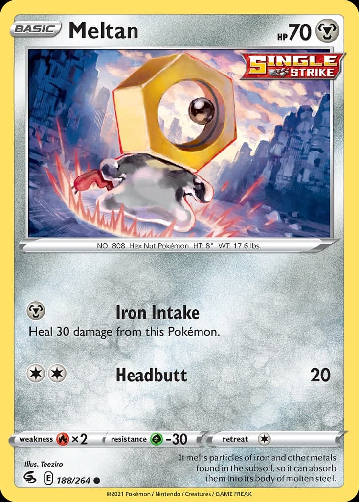 Meltan - Fusion Strike 188/264 - Resim 1