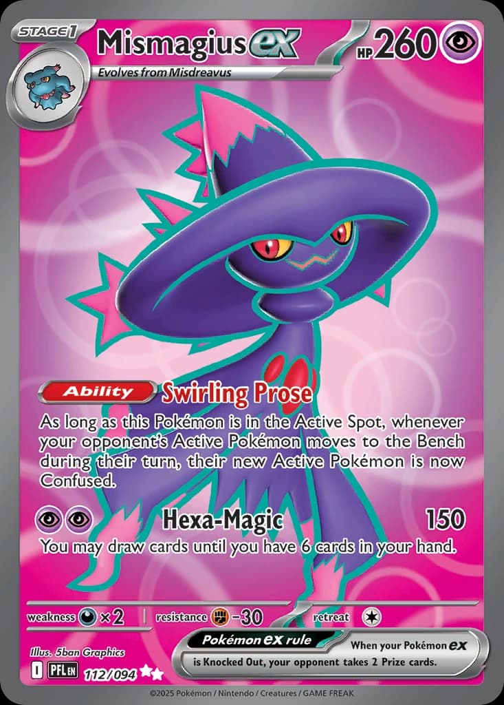 Mismagius ex - Phantasmal Flames 112/094 - Resim 1