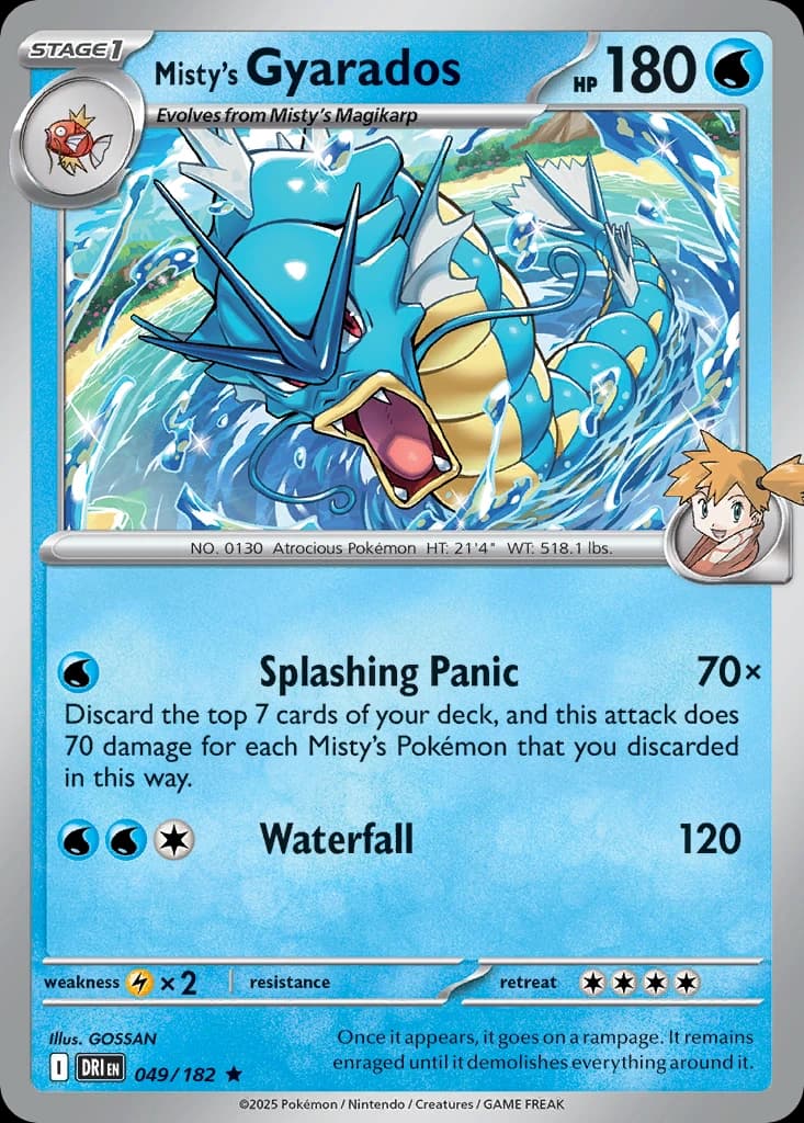 Misty's Gyarados 049/182