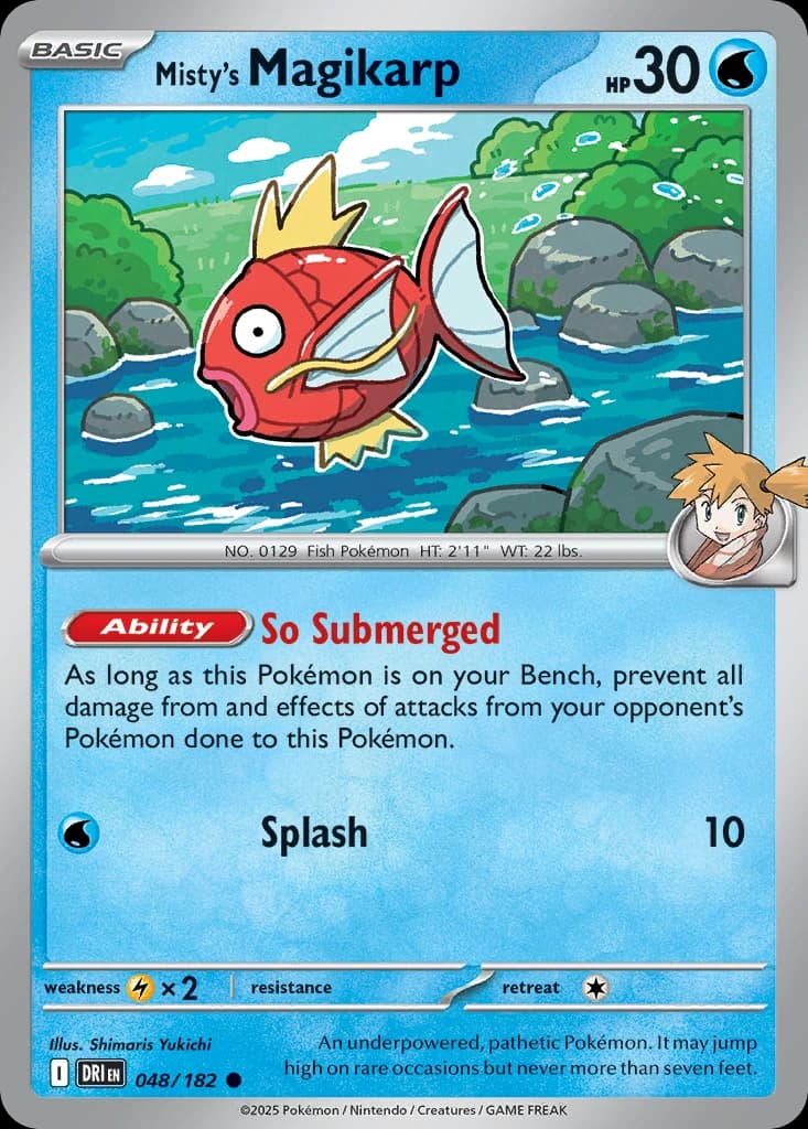 Misty's Magikarp 048/182 - SV10: Destined Rivals