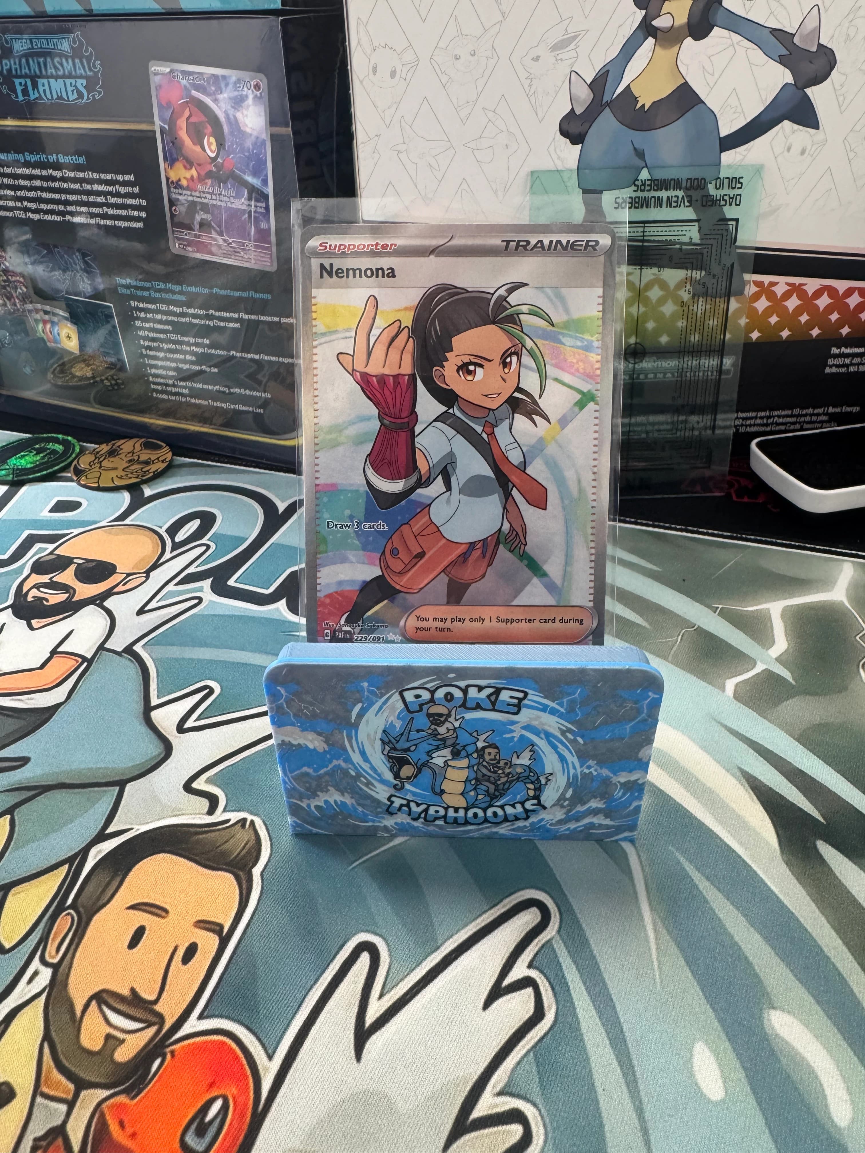 Nemona - Paldean Fates 229/091 - Resim 1