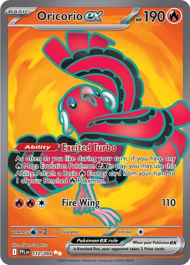 Oricorio ex - 110/094 - Resim 1
