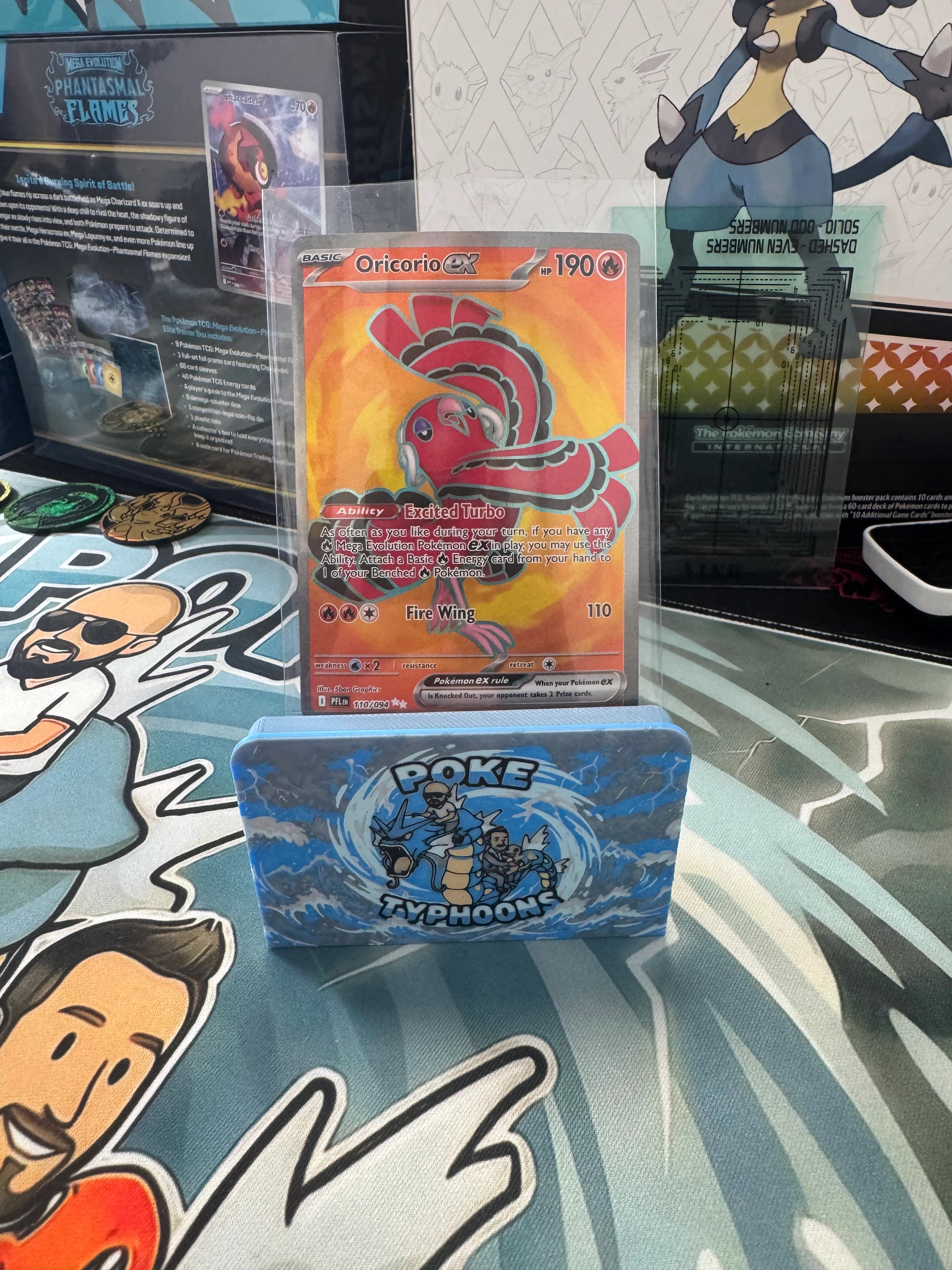 Oricorio ex - Phantasmal Flames 110/094 - Resim 1