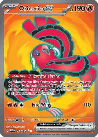 Oricorio ex - Phantasmal Flames 110/094 - Küçük resim 2