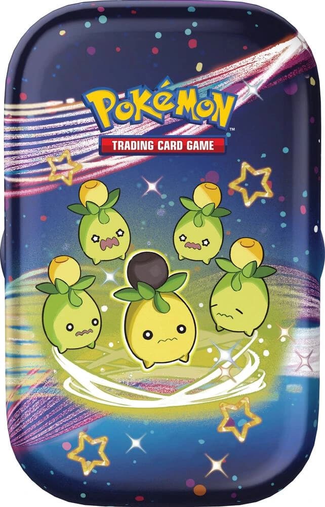 Pokemon TCG Paldea Fates Mini Tin - Smoliv - Resim 1
