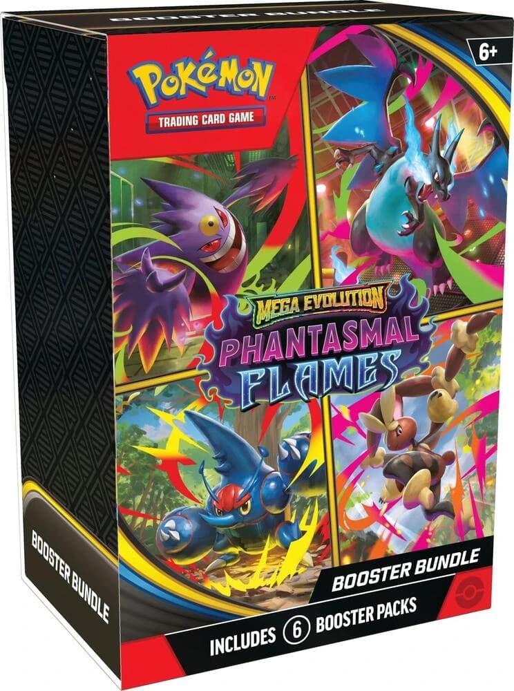 Pokemon TCG Mega Evolution - Phantasmal Flames Booster Bundle