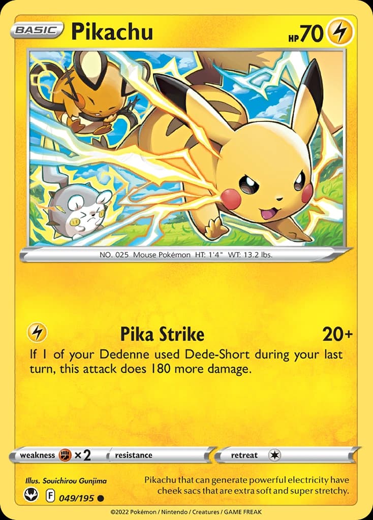 Pikachu - Silver Tempest 049/195 - Resim 1